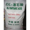 Fcc Food Acidulants Dl-tartaric Acid , Cas 133-37-9
